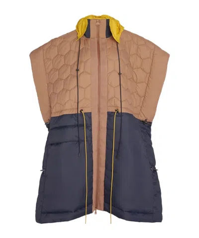 Barbour X Roksanda Hester Gilet In Brown
