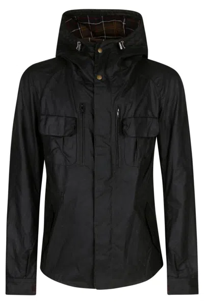 Barbour Bicycle Wax Jacket In Green
