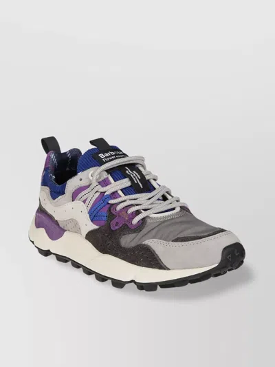 BARBOUR YAMANO 3 SUEDE NYLON SNEAKERS