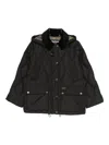 Barbour Yasmin Hooded Puffer Jacket In Black