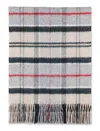 Barbour Yaxley Tartan Scarf In Brown