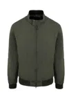 Barbour Royston Olive Green Jacket In Verde
