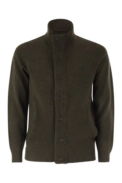 BARBOUR BARBOUR ZIP-UP JUMPER PATCH