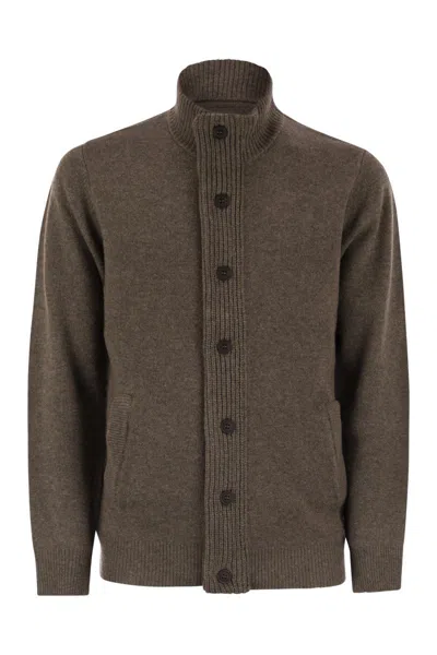 BARBOUR BARBOUR ZIP-UP JUMPER PATCH