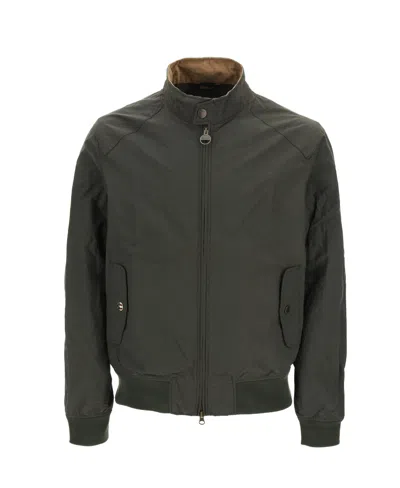 BARBOUR BARBOUR INTERNATIONAL MOCK-NECK BOMBER JACKET
