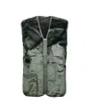 Barbour Zip-up Padded Gilet In Sage