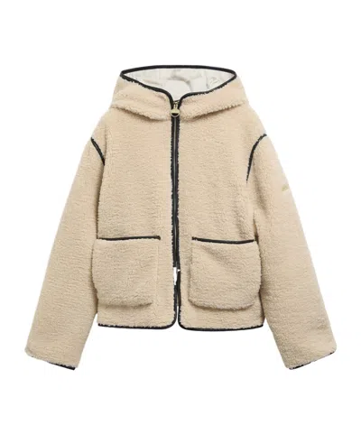 Barbour Zip-up Hooded Jacket In Brown