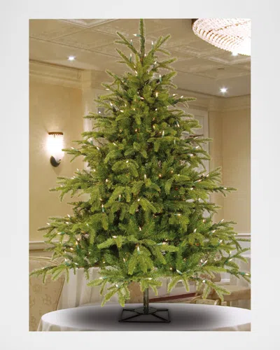 Barcana 4.5' Alaskan Deluxe Pre-lit Christmas Tree With Tree Pot In Green