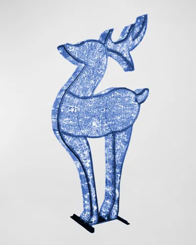 Barcana 6'10" 3d Medium Deer With Led Lights In Blue