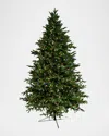 Barcana 7.5' Alaskan Fir Deluxe Pre-lit Christmas Tree With 8 Light Functions In Green