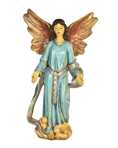 Barcana Live Form Small Nativity Angel Outdoor Christmas Decoration, 44.5" In Multi