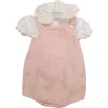Barcellino® Barcellino - Complete 2 Pcs. In Pink/white Thread 110821 In Pink