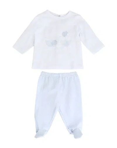 Barcellino® Barcellino Newborn Boy Baby Set White Size 1 Cotton, Elastane