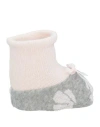 Barcellino® Barcellino Newborn Girl Newborn Shoes Pink Size 3 Cotton, Polyester, Elastane In Pink