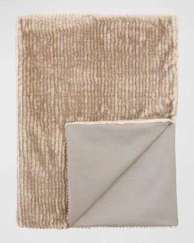 Barclay Butera By Eastern Accents Park City Faux-fur Throw In Assorted