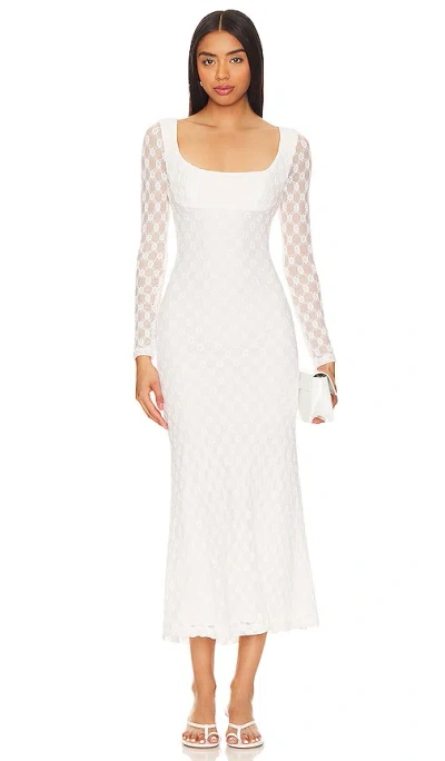Bardot Adoni Midi Dress In White