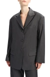 Bardot Akia Oversize Blazer In Black