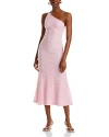 Bardot Albie Knit Maxi Dress In Candy Pink
