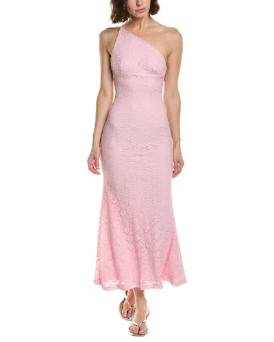Bardot Albie Knit Maxi Dress In Pink