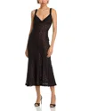 Bardot Alegra Stretch Lace Dress In Black