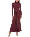 Bardot Alix Tie Front Long Sleeve Maxi Dress