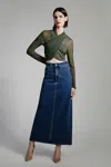 Bardot Aliyah Top In Khaki