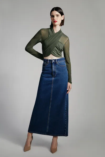 Bardot Aliyah Top In Khaki