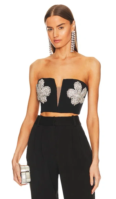 Bardot Ambiance Bustier Top In Black