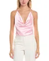 Bardot Andreama Satin Halter Top