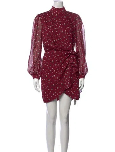 Pre-owned Bardot Animal Print Mini Dress In Multi