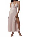 Bardot Aradia Sequin Halter Slip Dress In Pink In Neutral