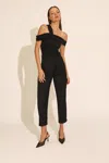 Bardot Arie One-shoulder Jersey Bodysuit In Black