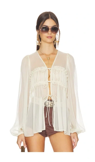 Bardot Oberteil Ashton In White