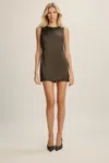 Bardot Audria Diamante Mini Dress In Black