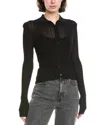 Bardot Ayda Polo Top In Black