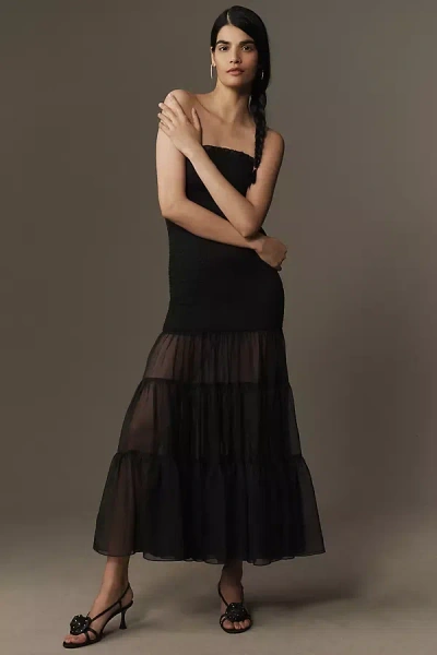 BARDOT AZURA STRAPLESS MAXI DRESS