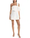 Bardot Bella Bow One-shoulder Minidress
