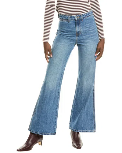 Bardot Birkin Vintage Flare Leg Jean In Blue