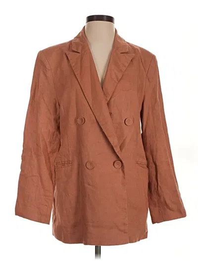 Pre-owned Bardot Blazer Jacket In Brown