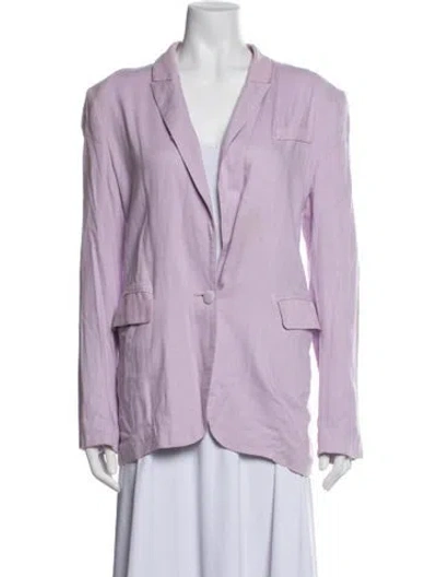 Pre-owned Bardot Blazer In Purple
