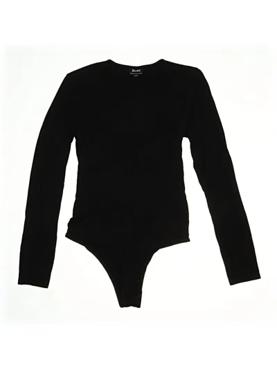 Pre-owned Bardot Bodysuit In Black