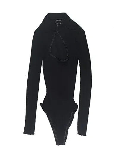 Pre-owned Bardot Bodysuit In Black