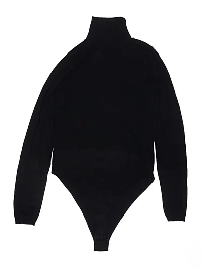 Pre-owned Bardot Bodysuit In Black