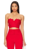 Bardot Brias Bustier In Red