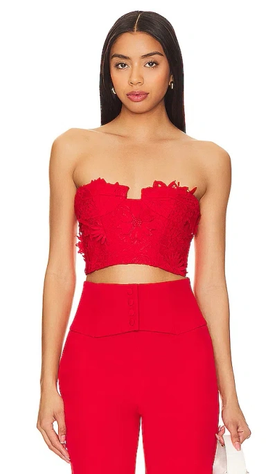 Bardot Brias Bustier In Red