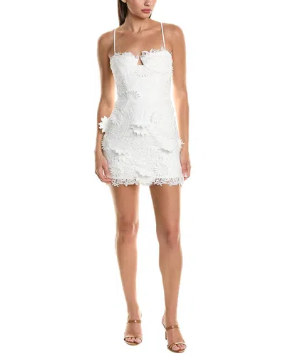 Bardot Brias Lace Mini Dress In White