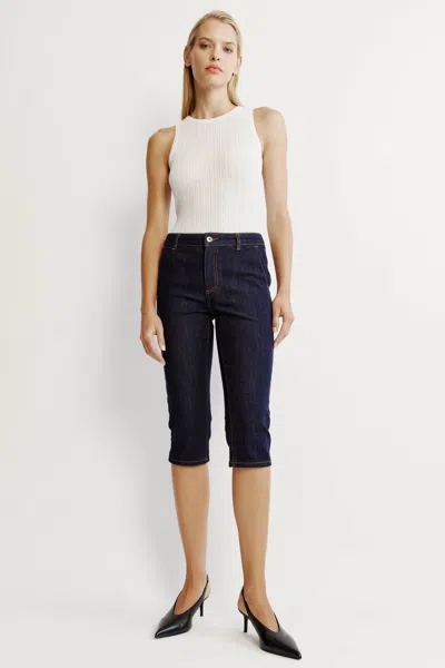 Bardot Bruna Pedal Pusher Jean In Dark