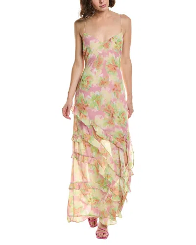 Bardot Cantara Printed Maxi Dress In Multi