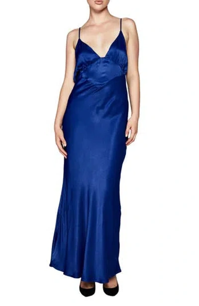 Bardot Capri Slipdress In Cobalt
