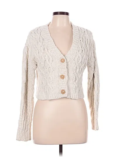 Pre-owned Bardot Cardigan Sweater In Ivory